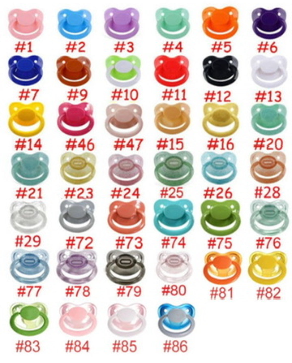 Standard Pacifier Preorder