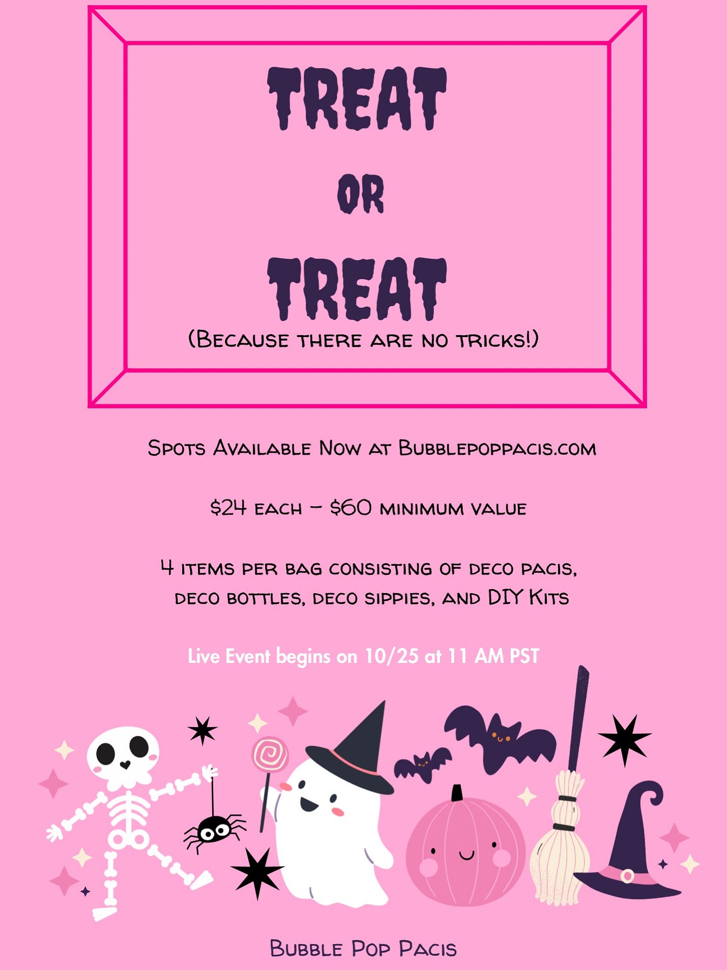 Treat or Treat Spots! 👻💖🎃