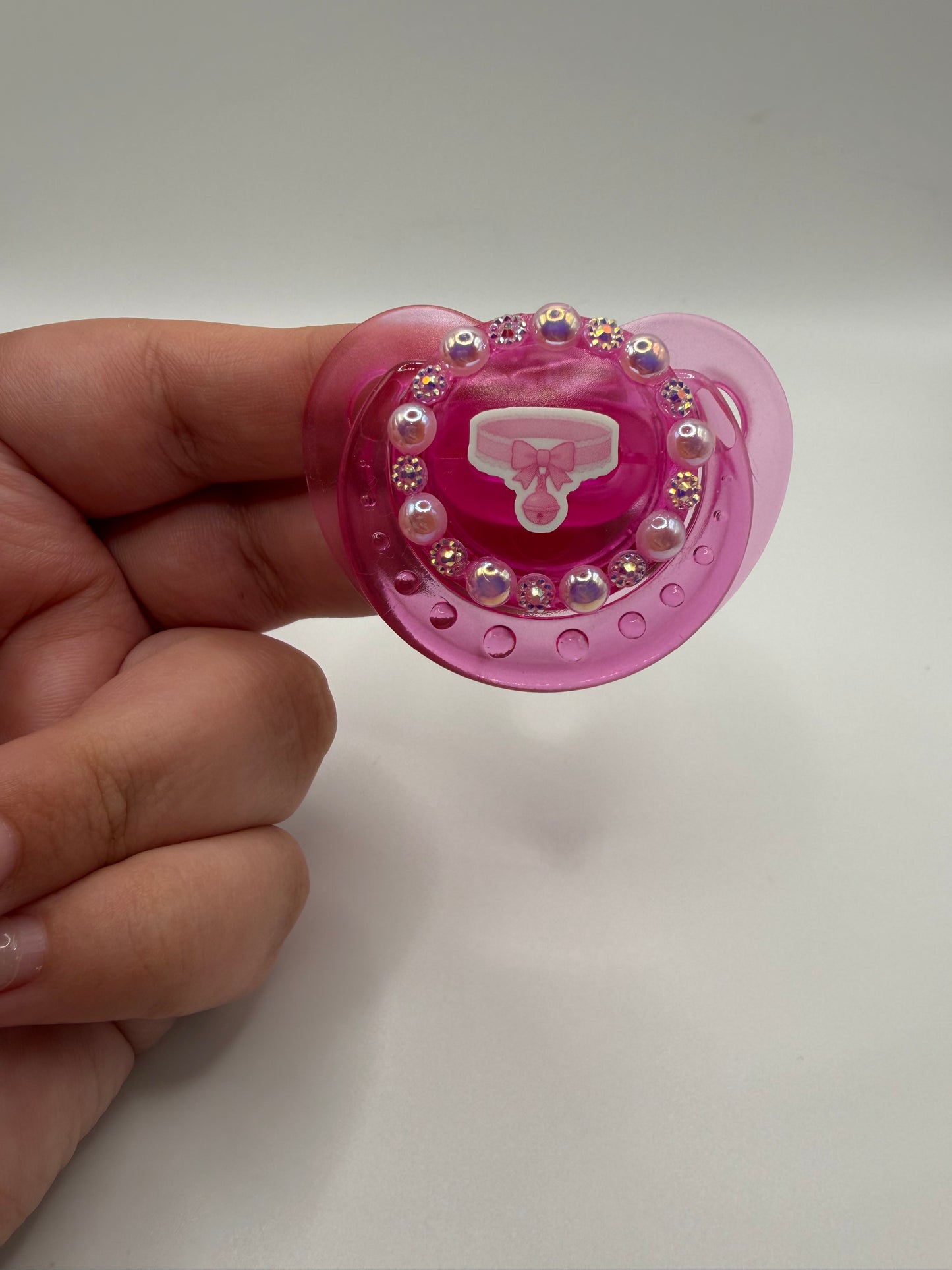 Pink Collar Small Shield
