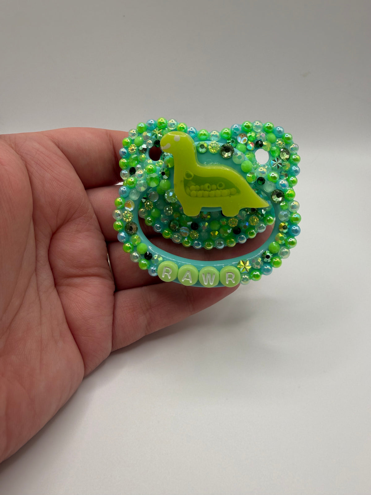 Blue and Green Inverse Dino Full Decos