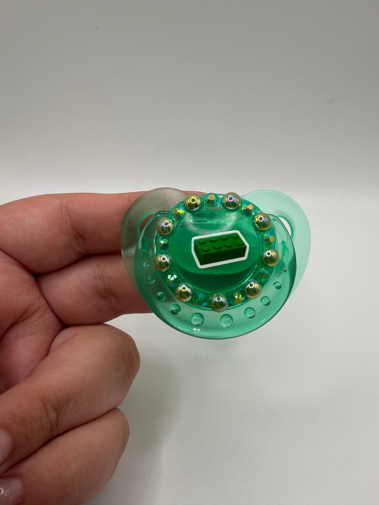 Green Lego Small Shield