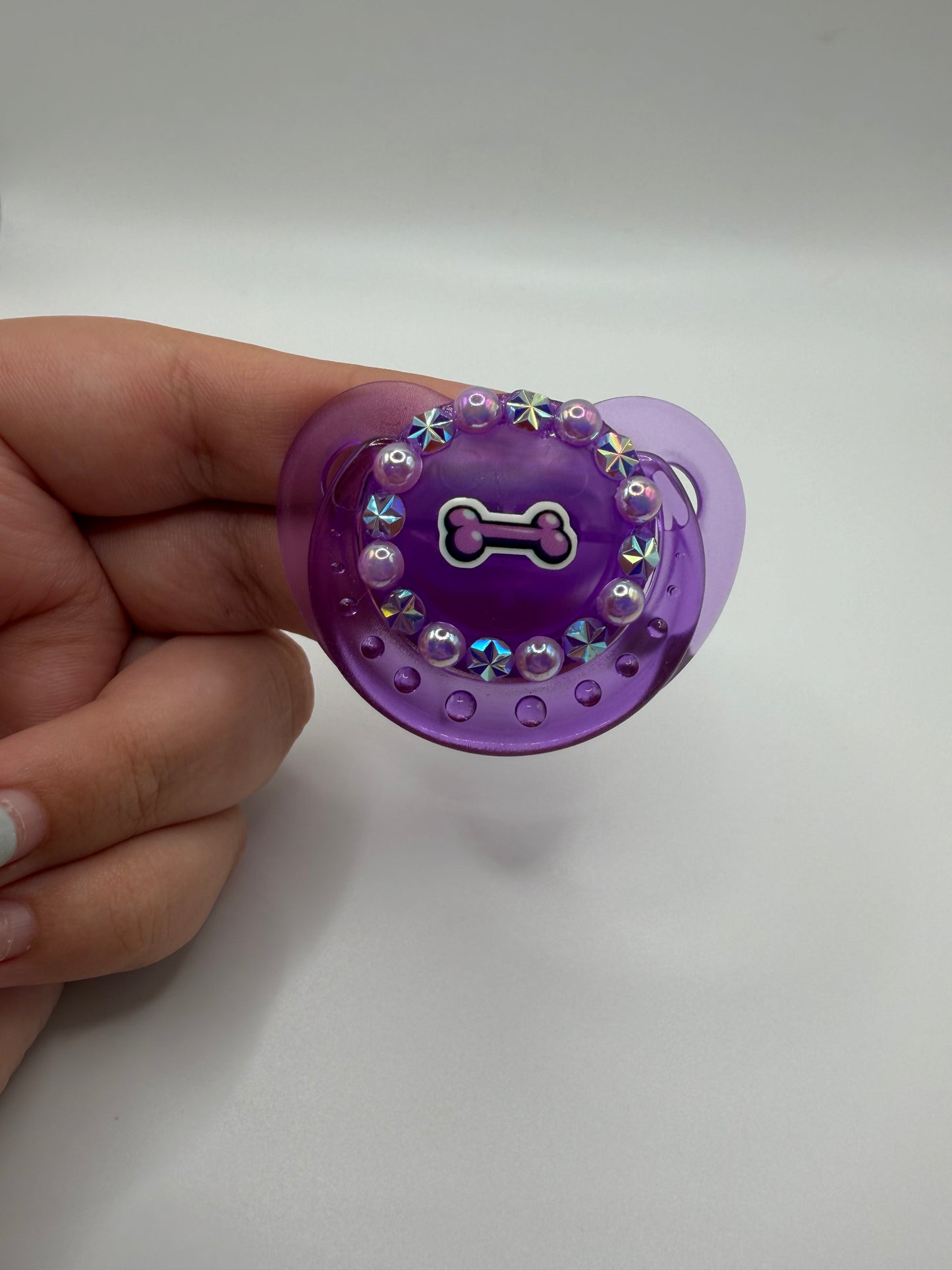 Purple Bone 2 Small Shield
