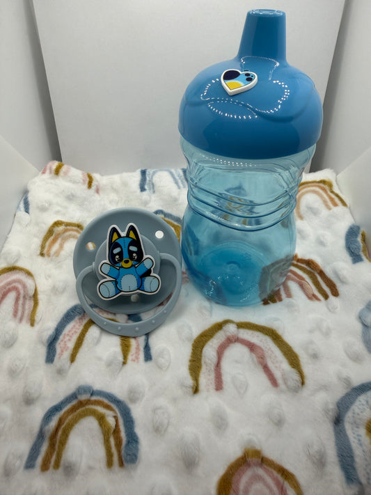 Bluey Paci and Sippy Sets!