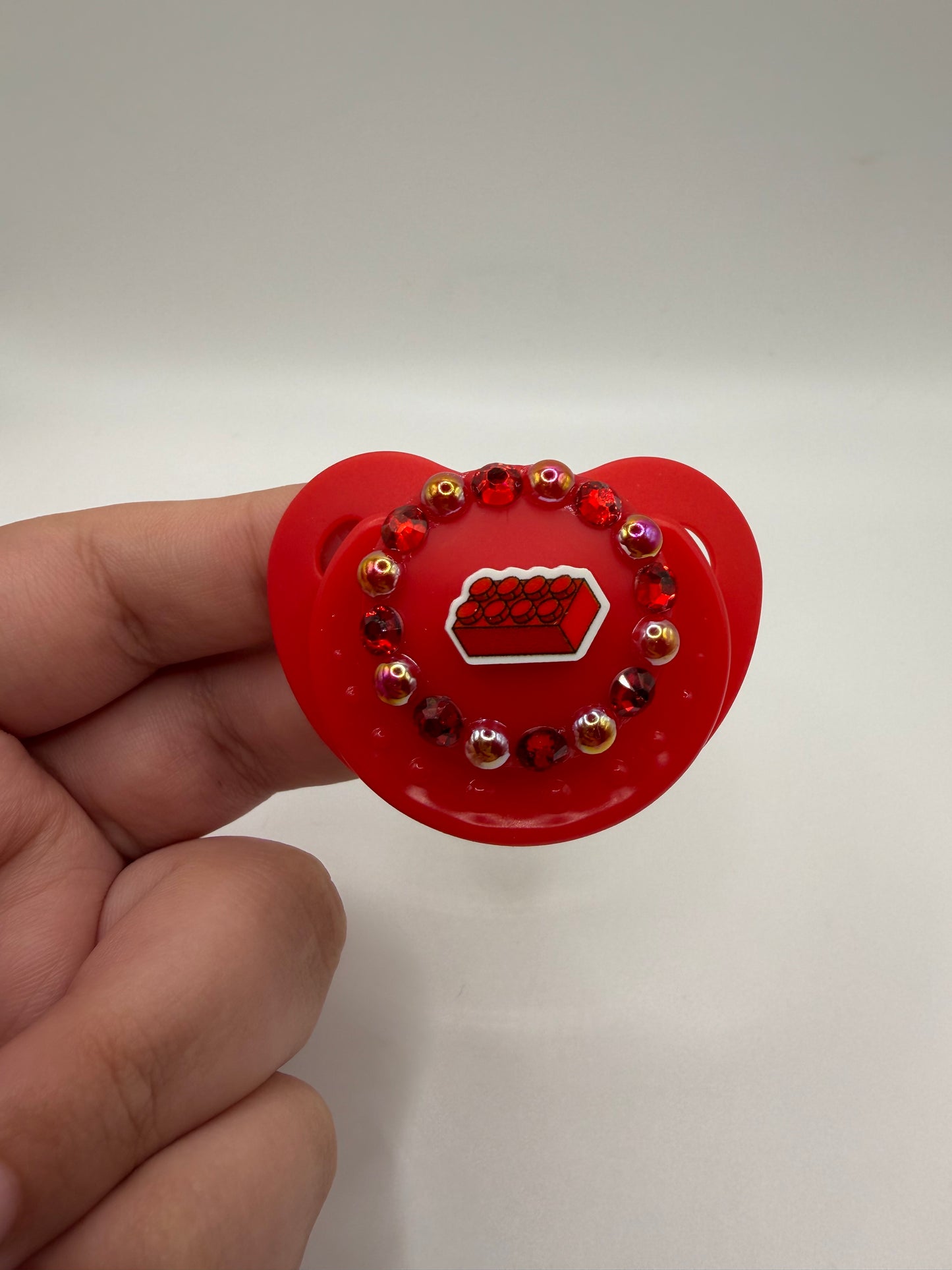 Red Lego 1 Small Shield