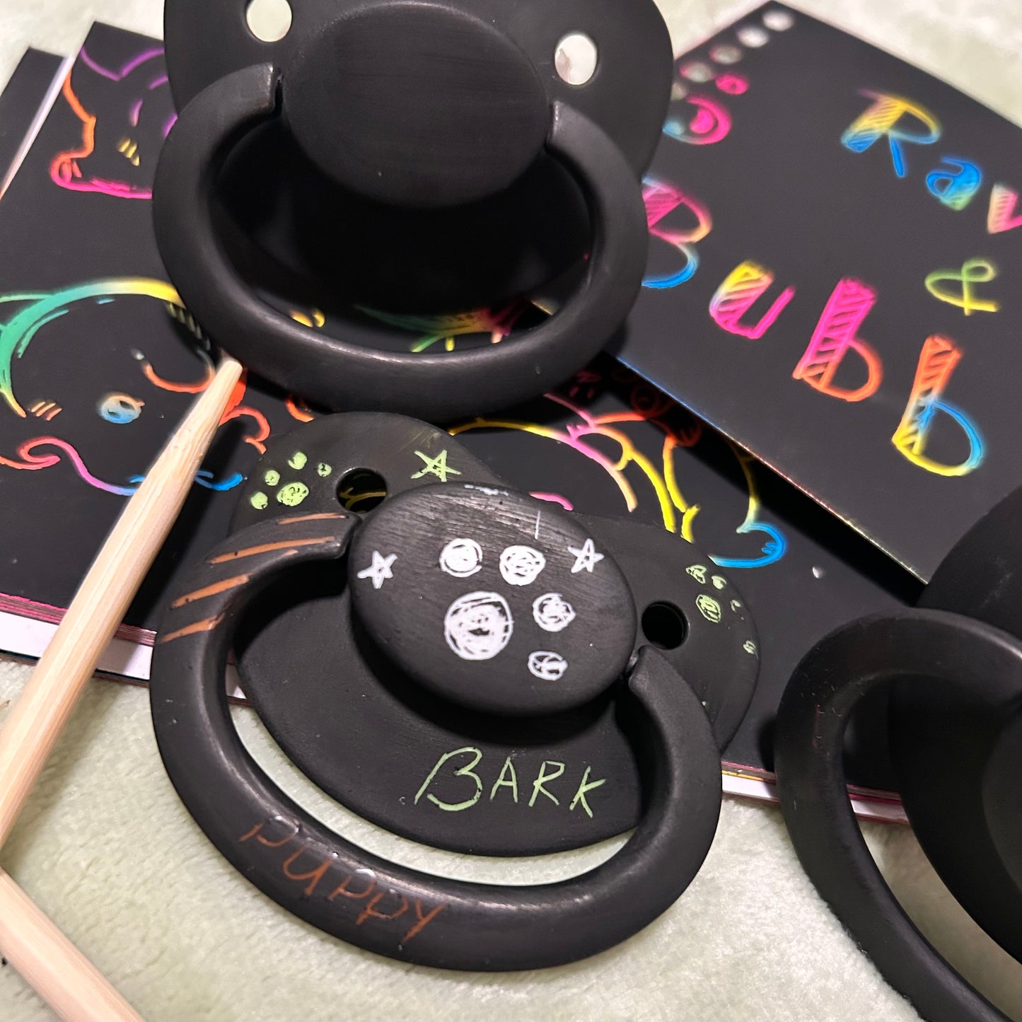 Sketch It Pacis (Scratch to reveal your colors!)