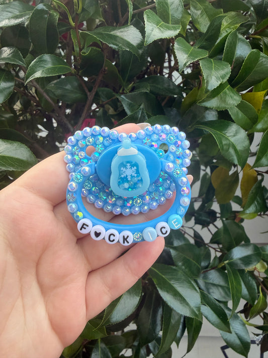 “F*** Ice” Full Deco Paci