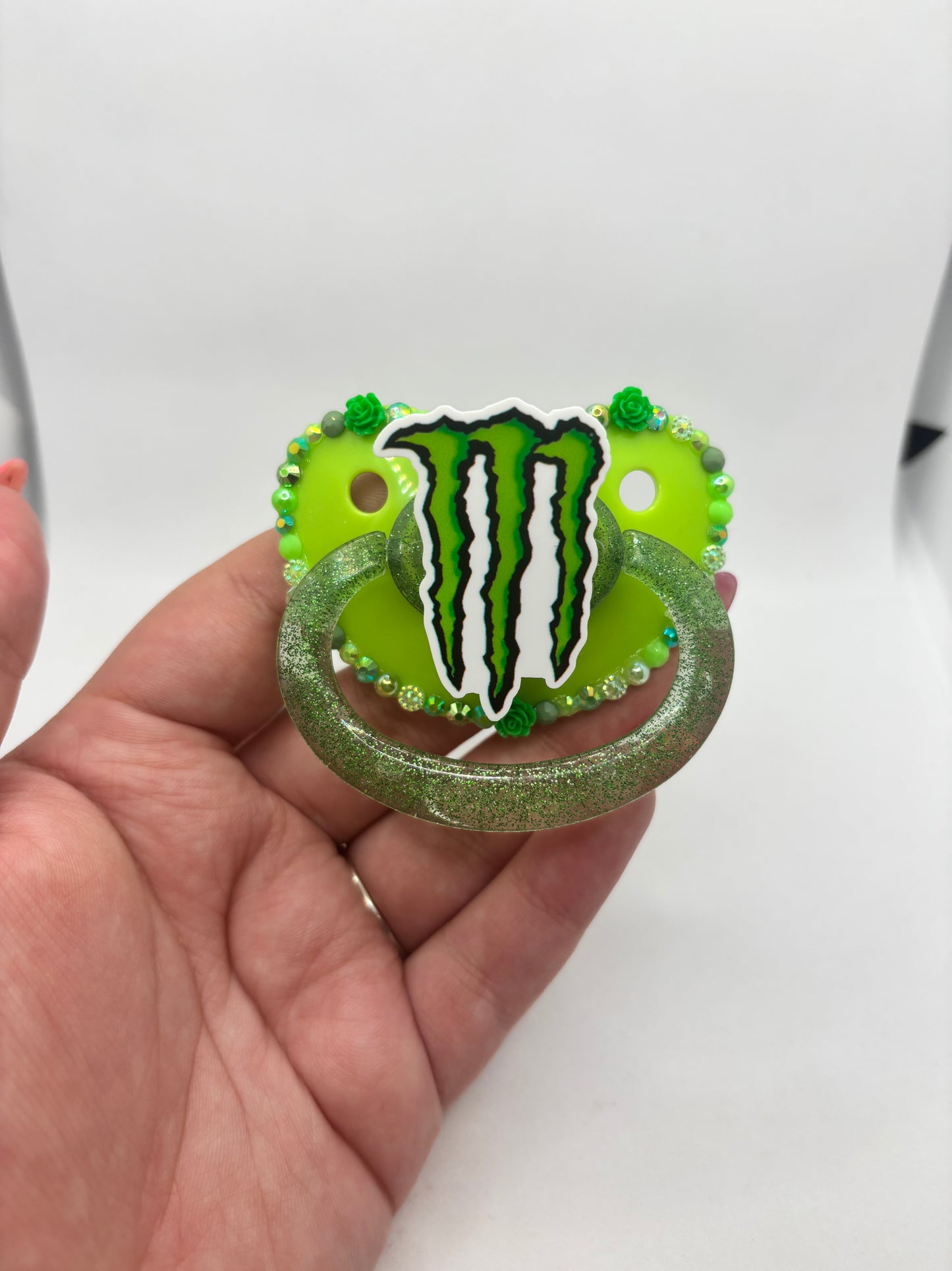 Green Monster Energy Simple Deco