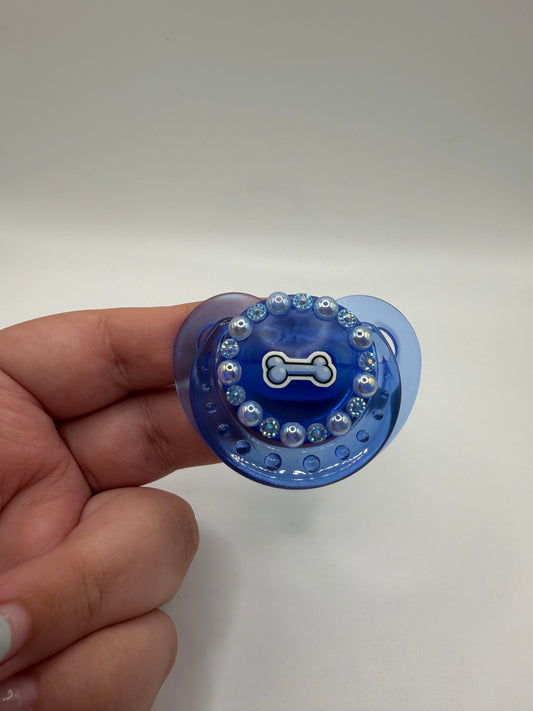 Blue Bone Small Shield