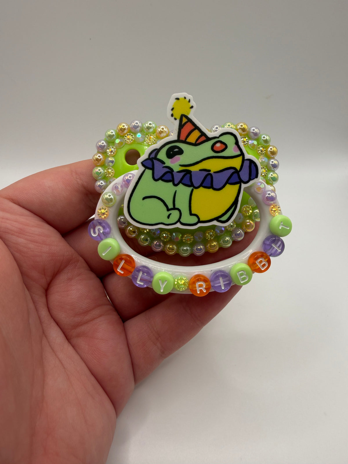 “Silly Ribbit” Half Deco