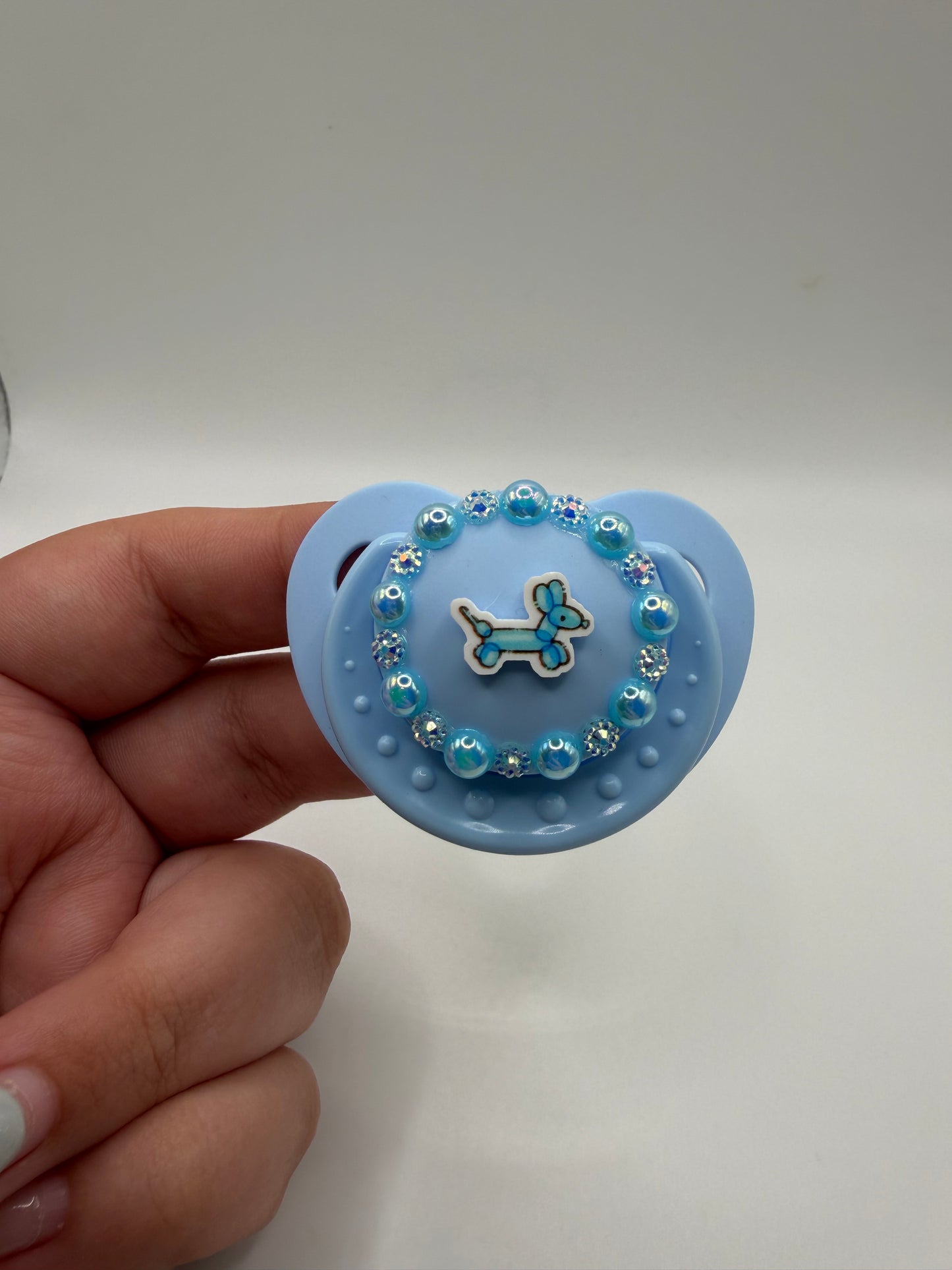 Blue Balloon Dog Small Shield