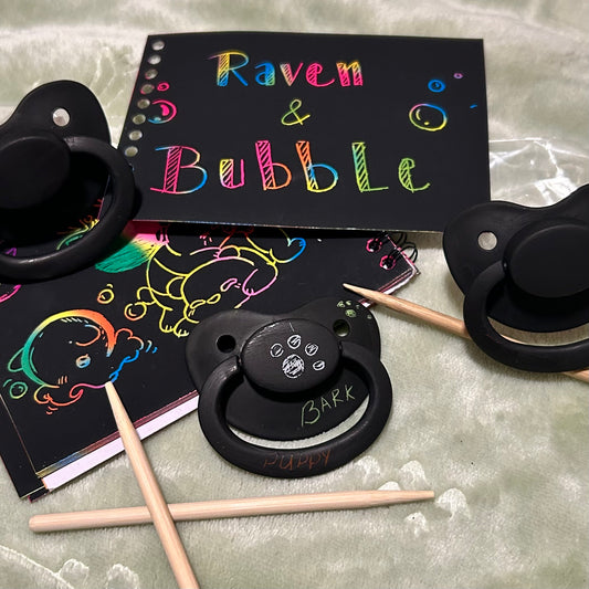 Sketch It Pacis (Scratch to reveal your colors!)