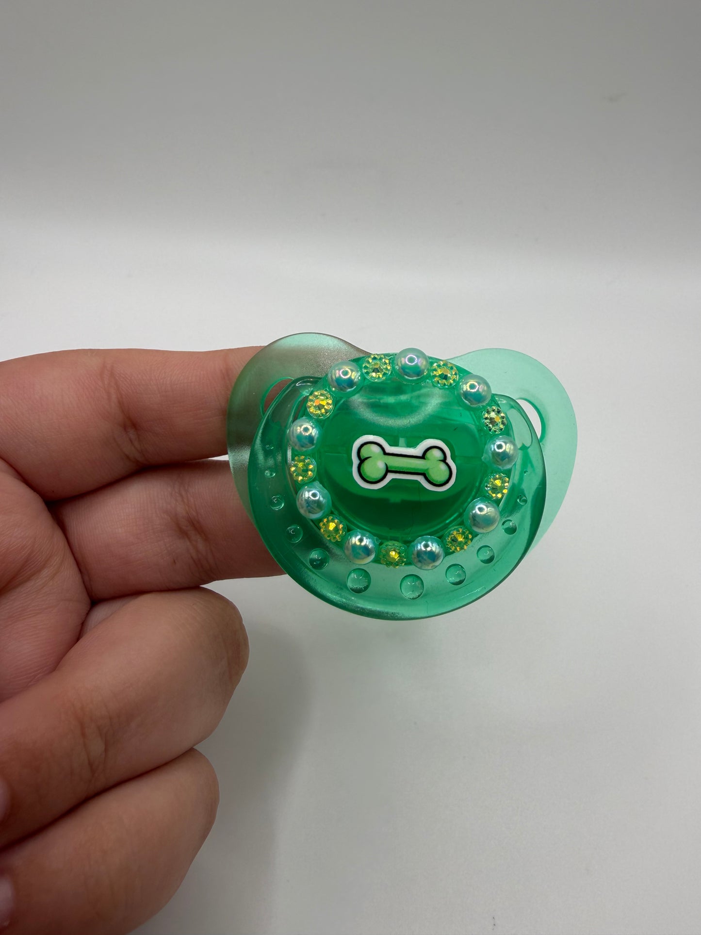 Green Bone Small Shield