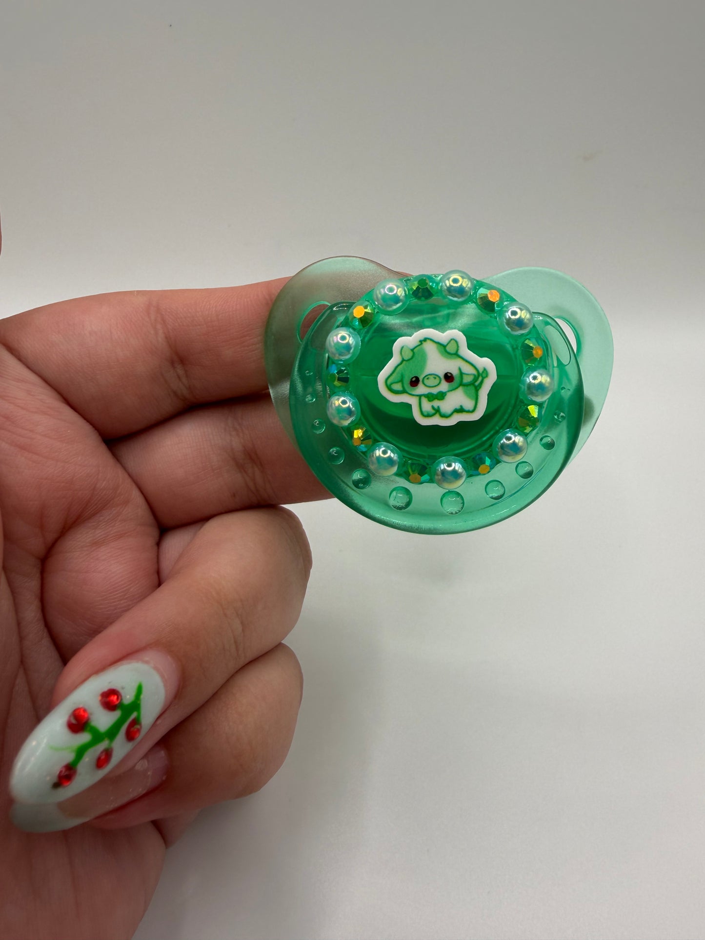 Green Cow Small Shield