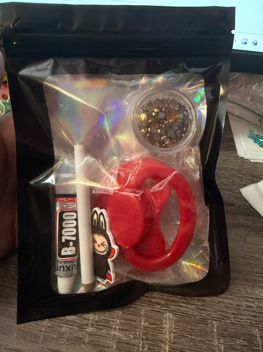 Dracula Labubu DIY Kit