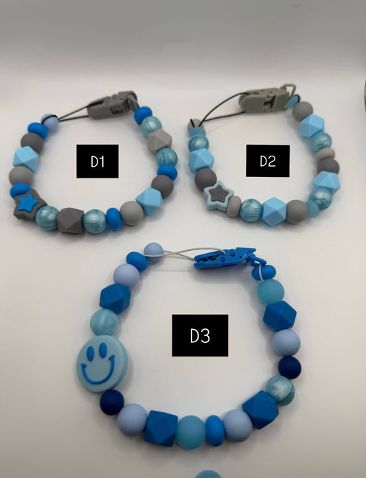 Paci Clips (Set D)