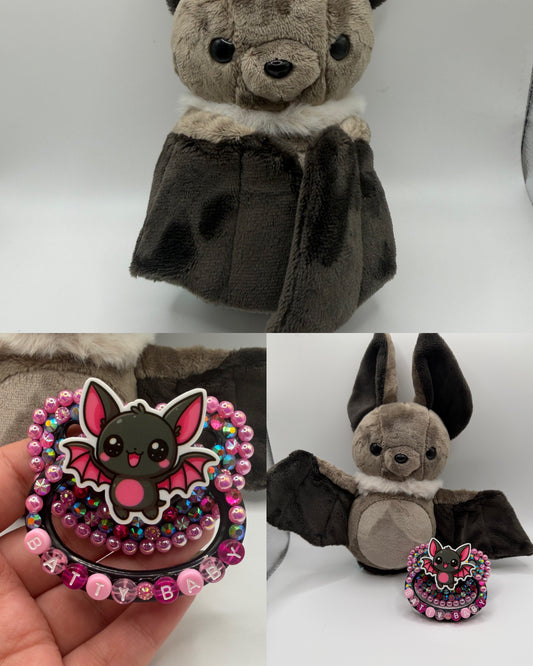 Batty Baby Stuffie + Paci  Set