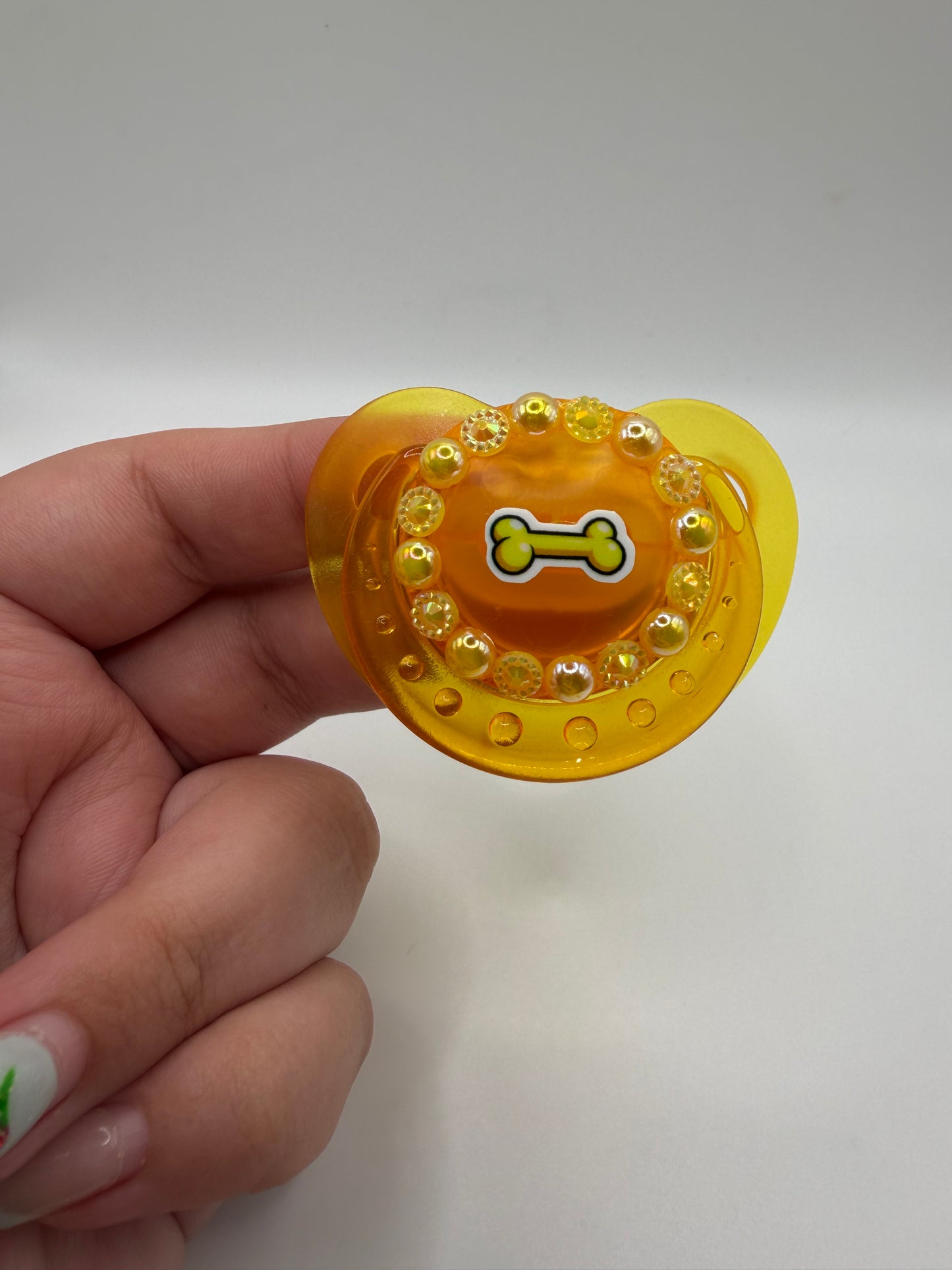 Yellow Bone Small Shield