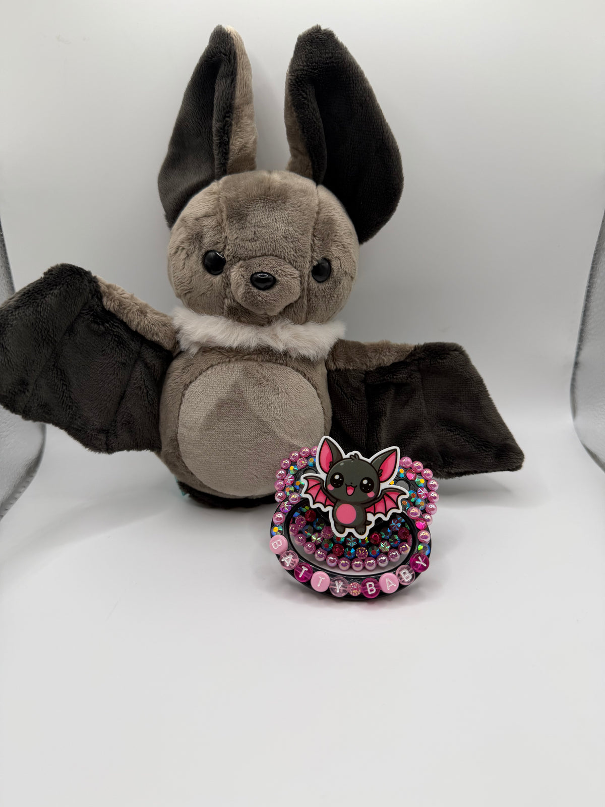 Batty Baby Stuffie + Paci  Set
