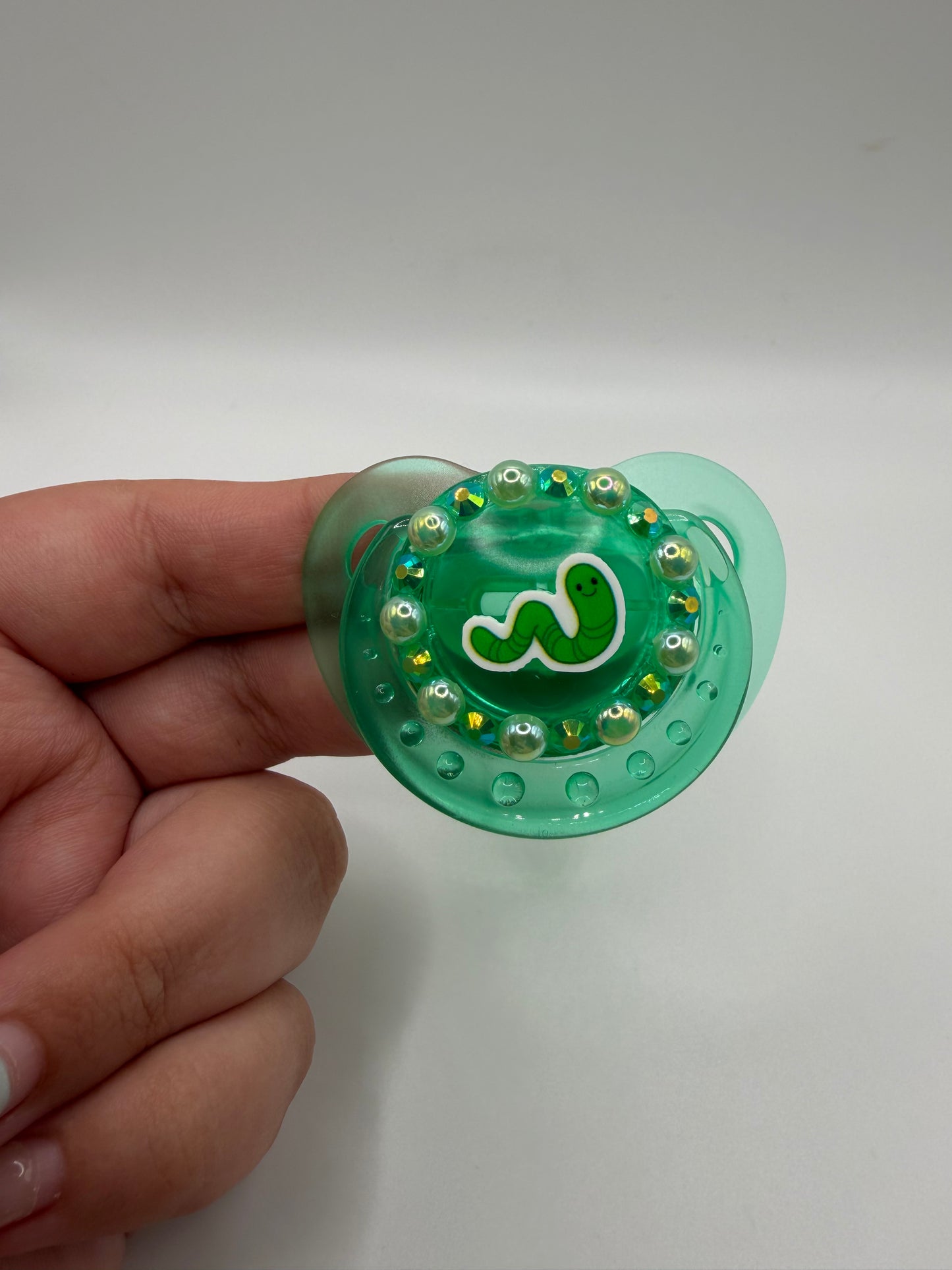 Green Worm Small Shield