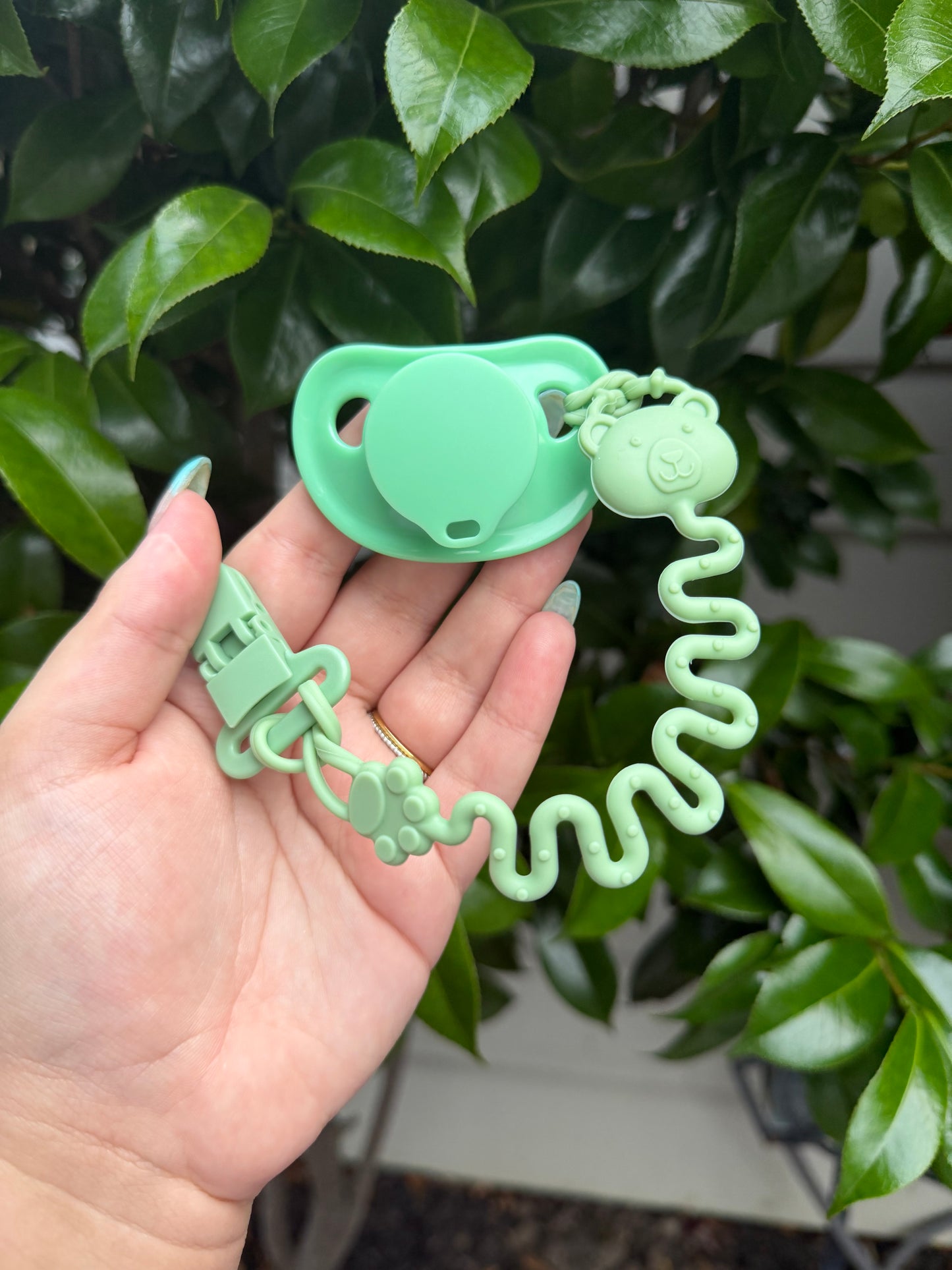 Silicone Teether + Paci Sets