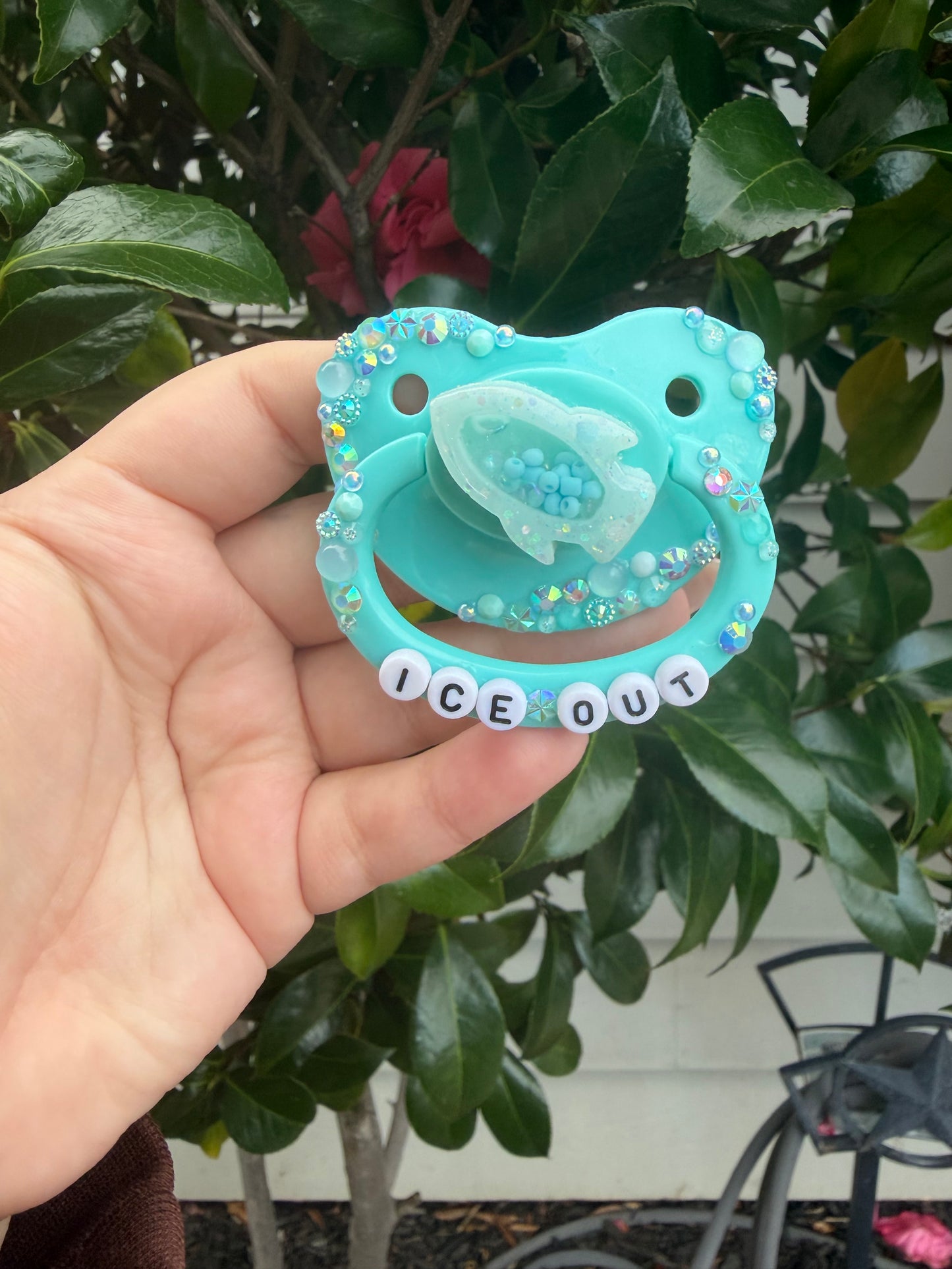 “Ice Out” Spaceship Scatter Deco Paci