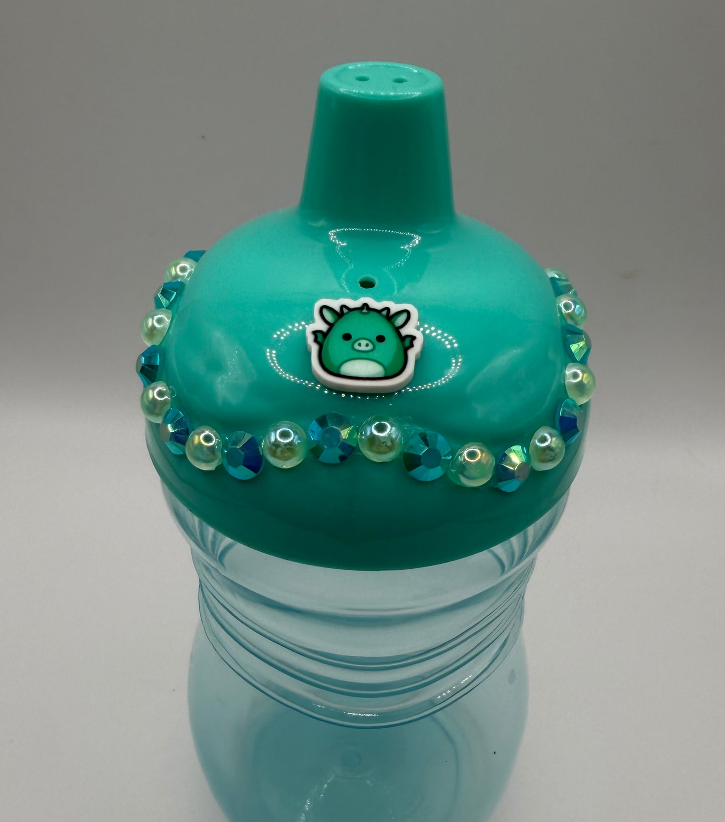Teal Dragon Sippy Cup