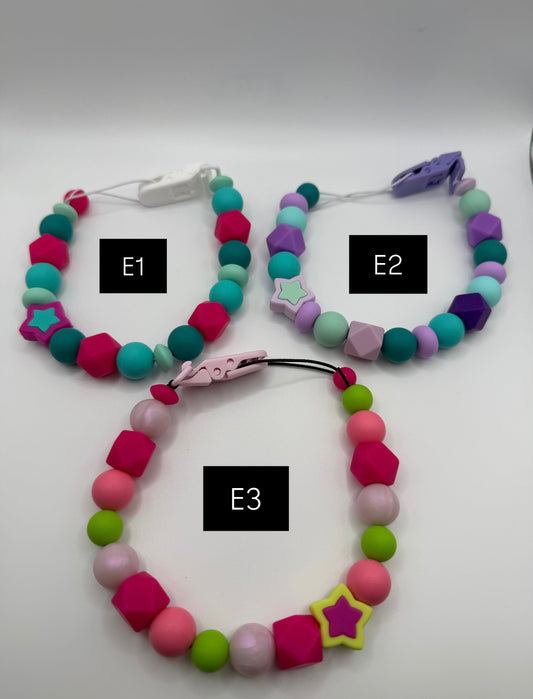 Paci Clips (Set E)
