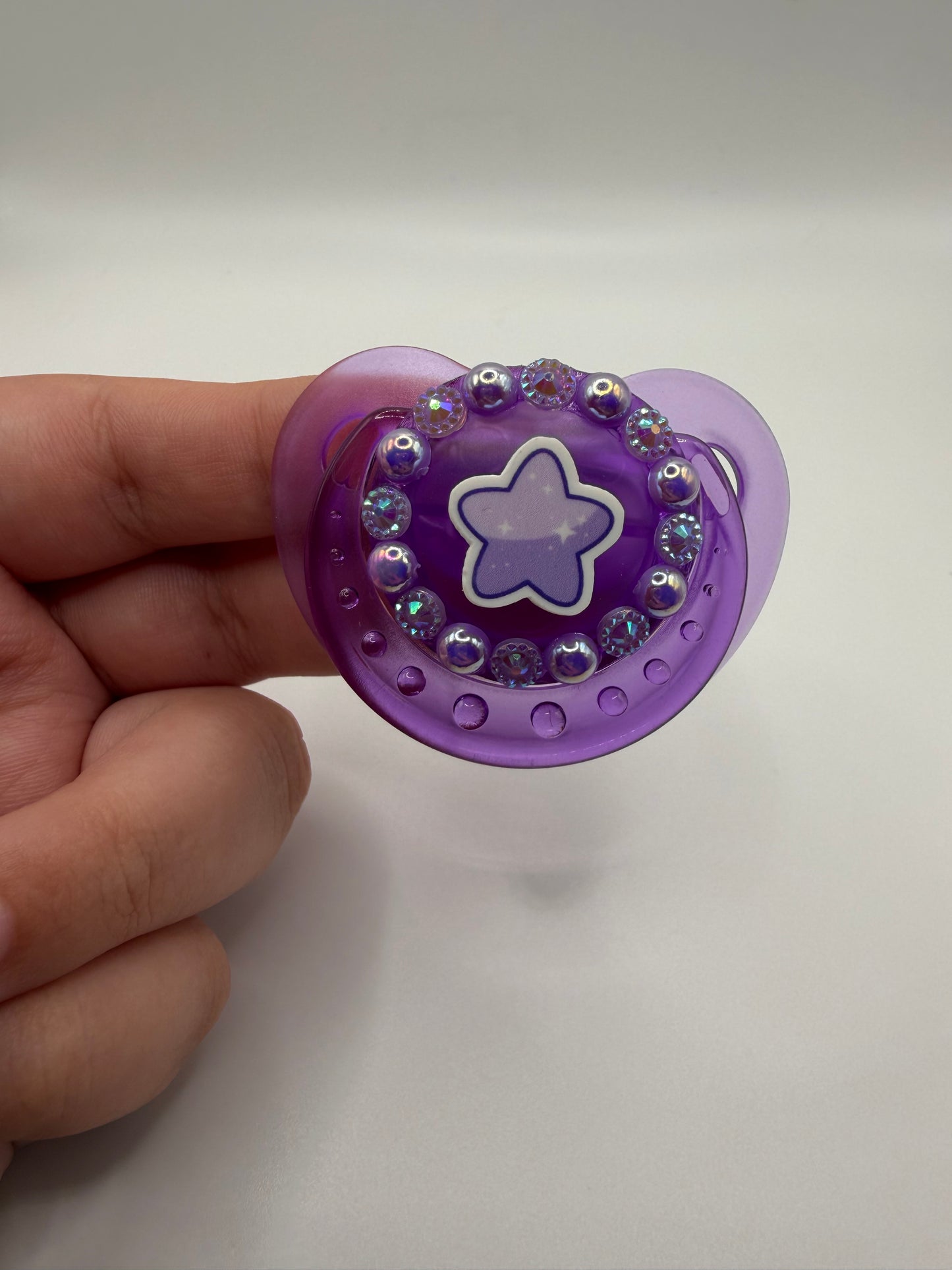 Purple Star Small Shield