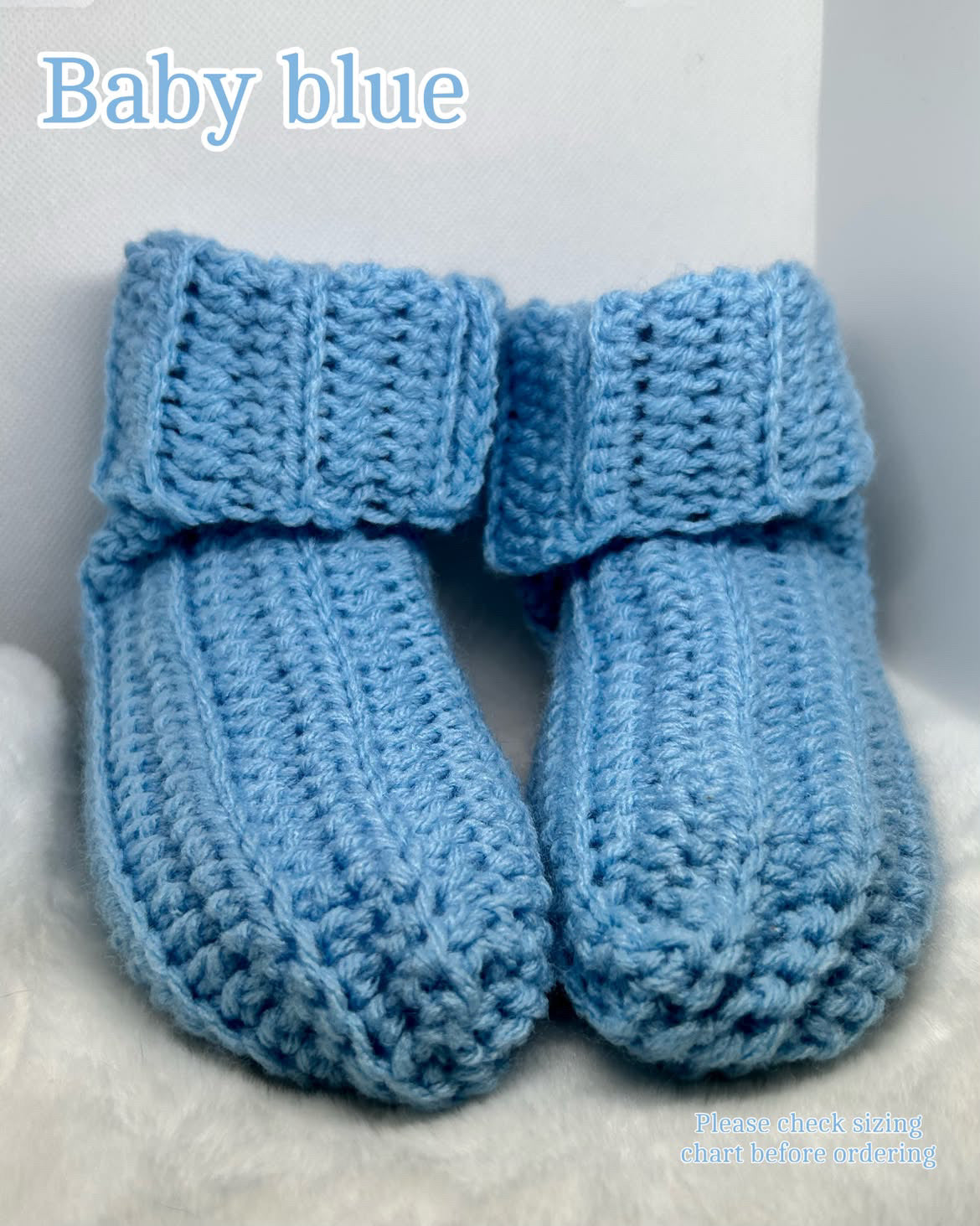 Adult Crochet Booties!