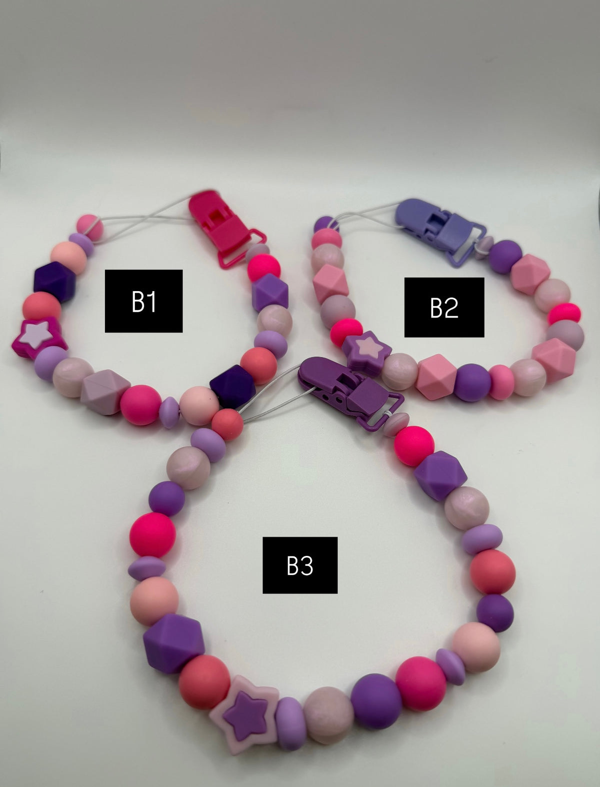 Paci Clips (Set B)