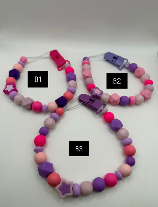 Paci Clips (Set B)