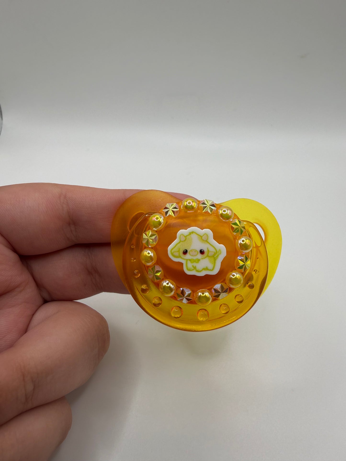 Yellow Cow Small Shield