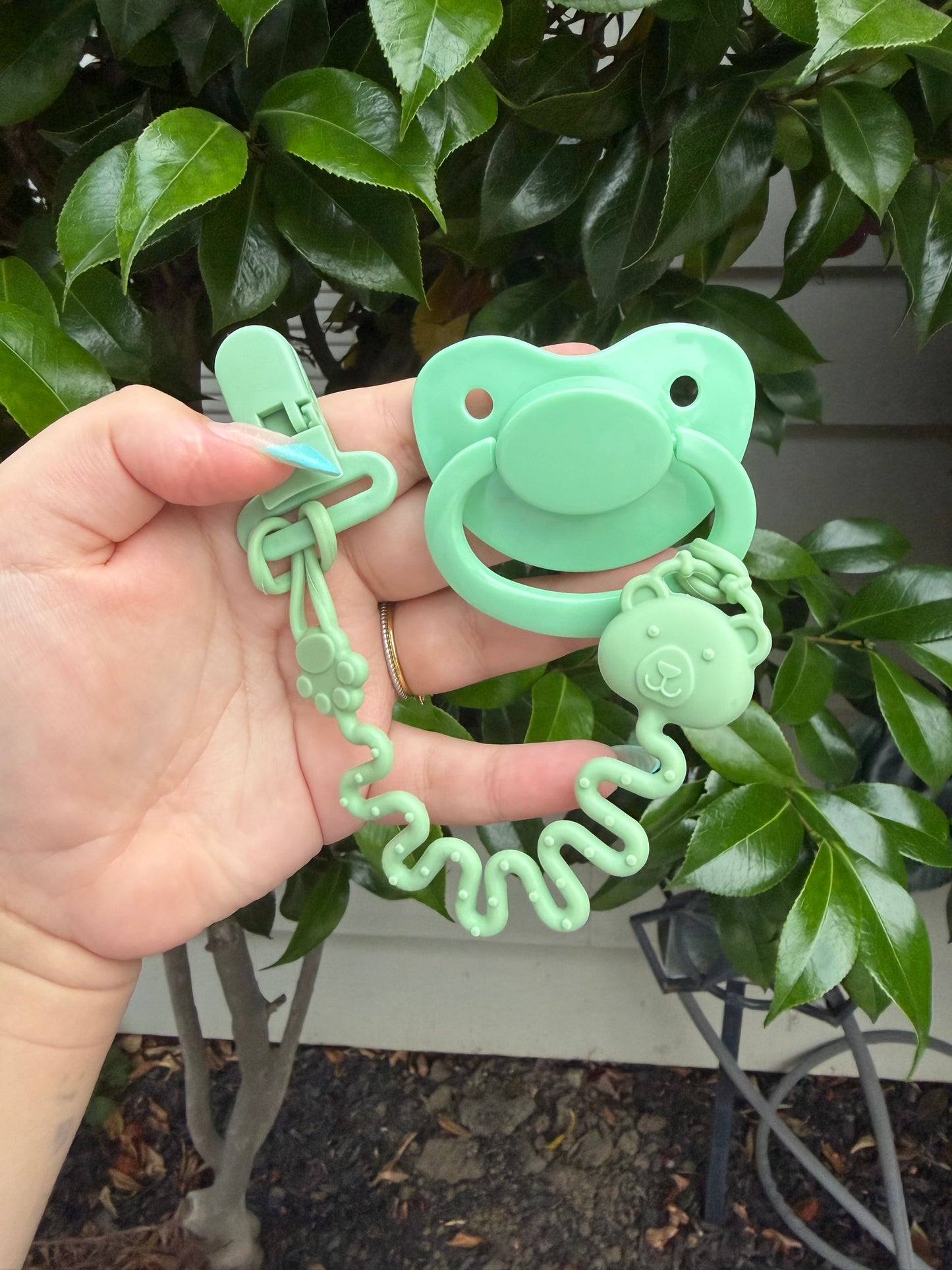 Silicone Teether + Paci Sets