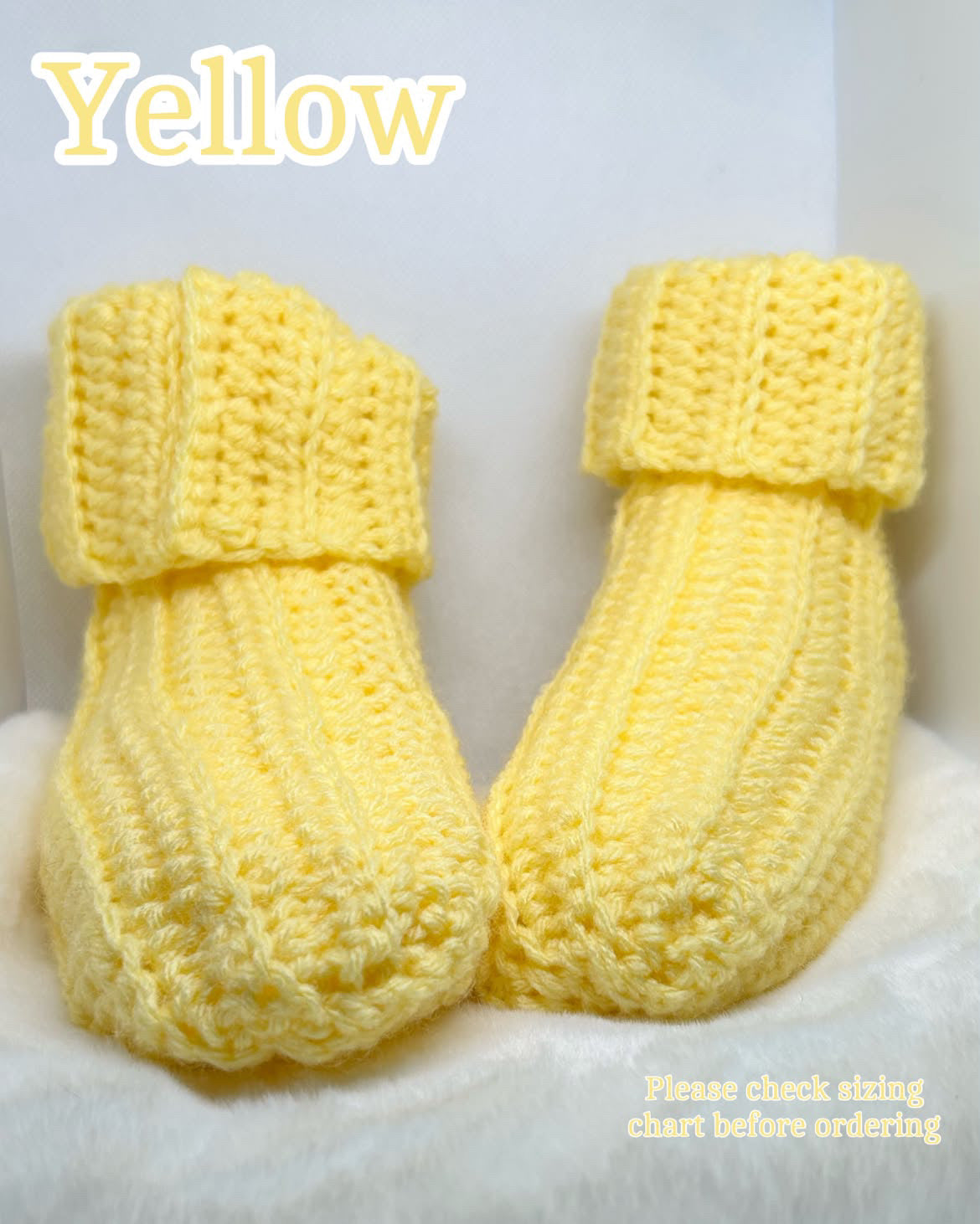 Adult Crochet Booties!