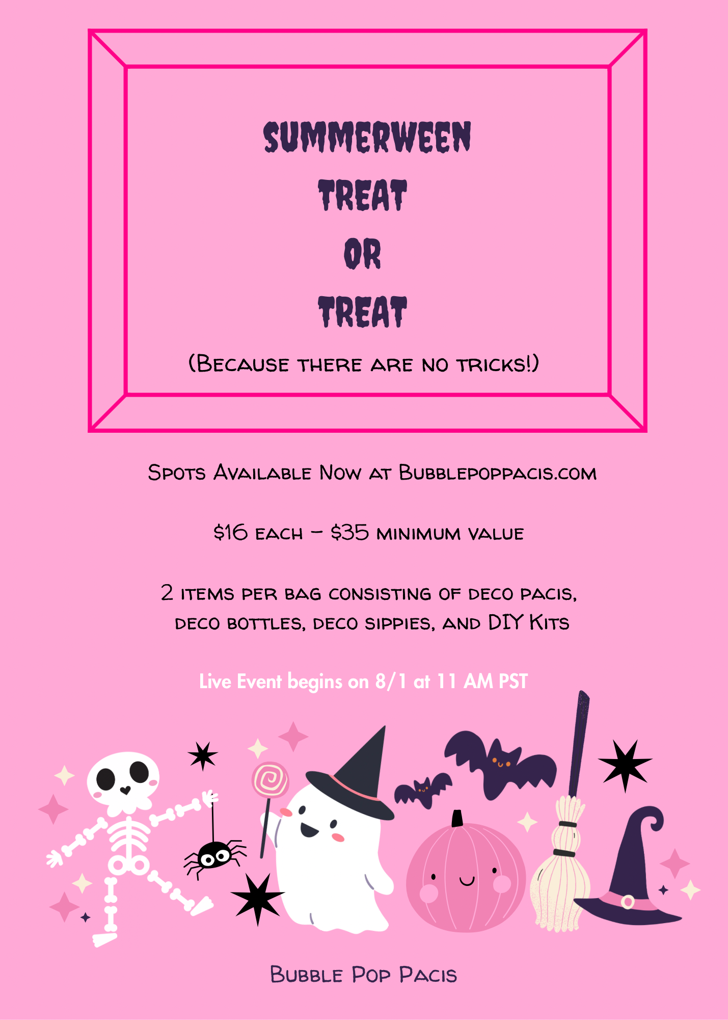 Summerween Treat or Treat Spots! 👻💖🎃
