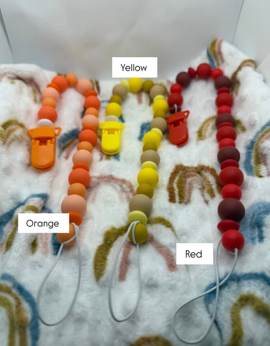 Teether Pacifier Clips