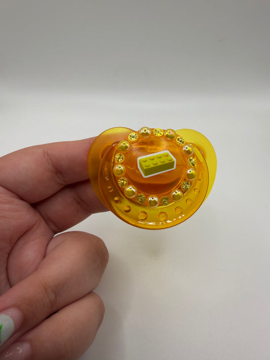 Yellow Lego Small Shield