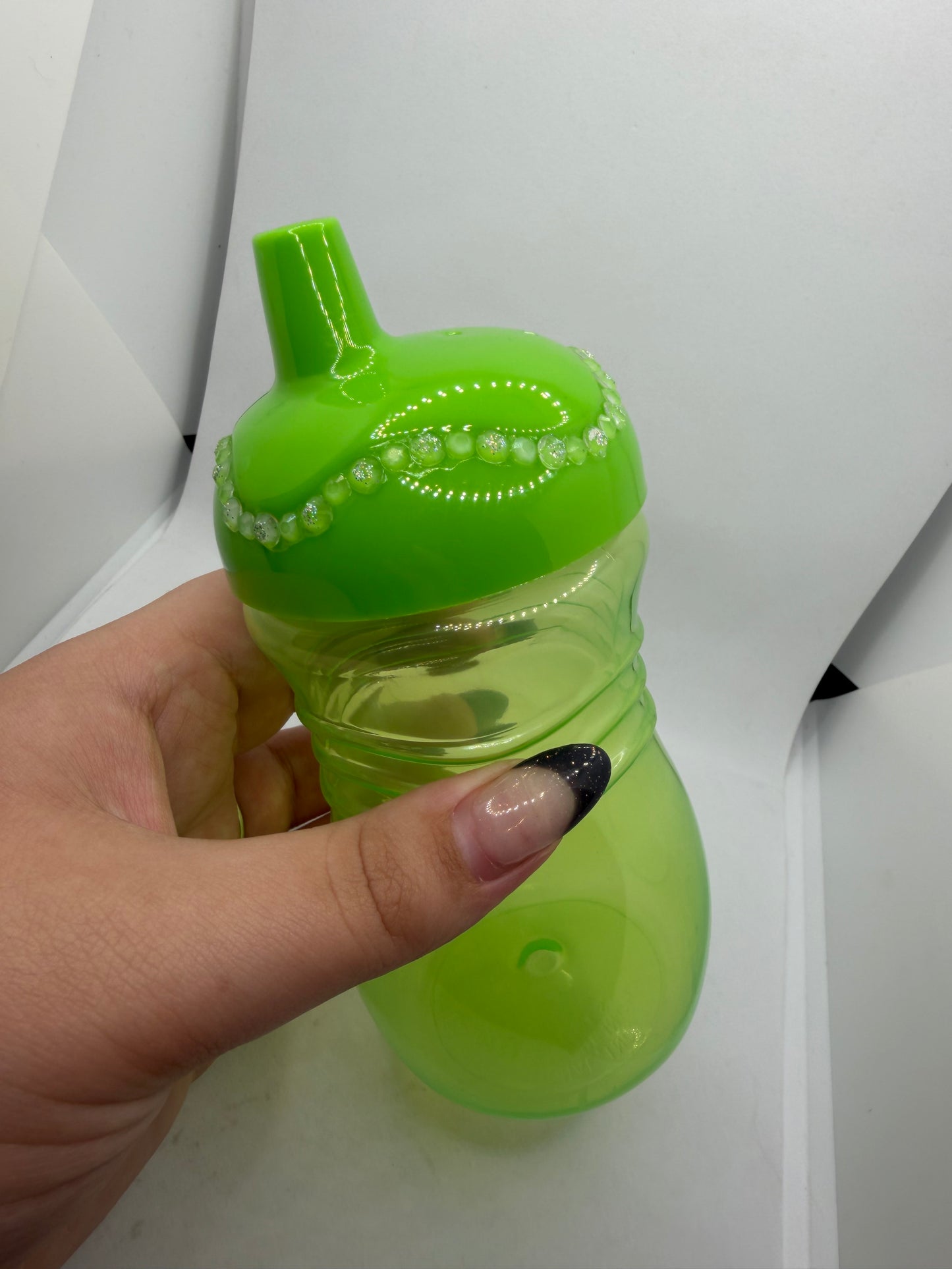 Glitter Nini Cups! (Glow in the dark Bedtime Cups with a sparkly twist ✨)