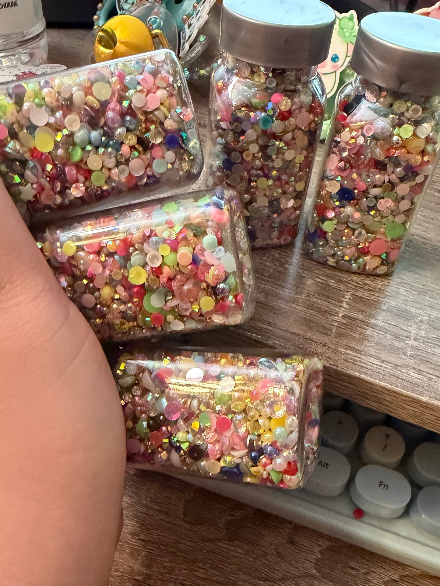 Oops! Rhinestone Mix XL Gem Jars