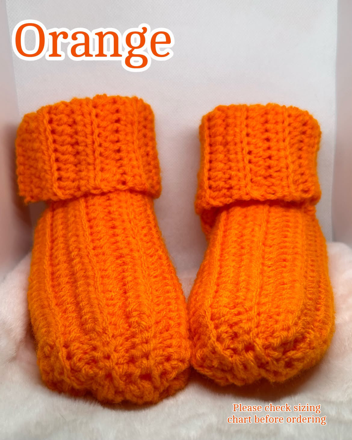 Adult Crochet Booties!
