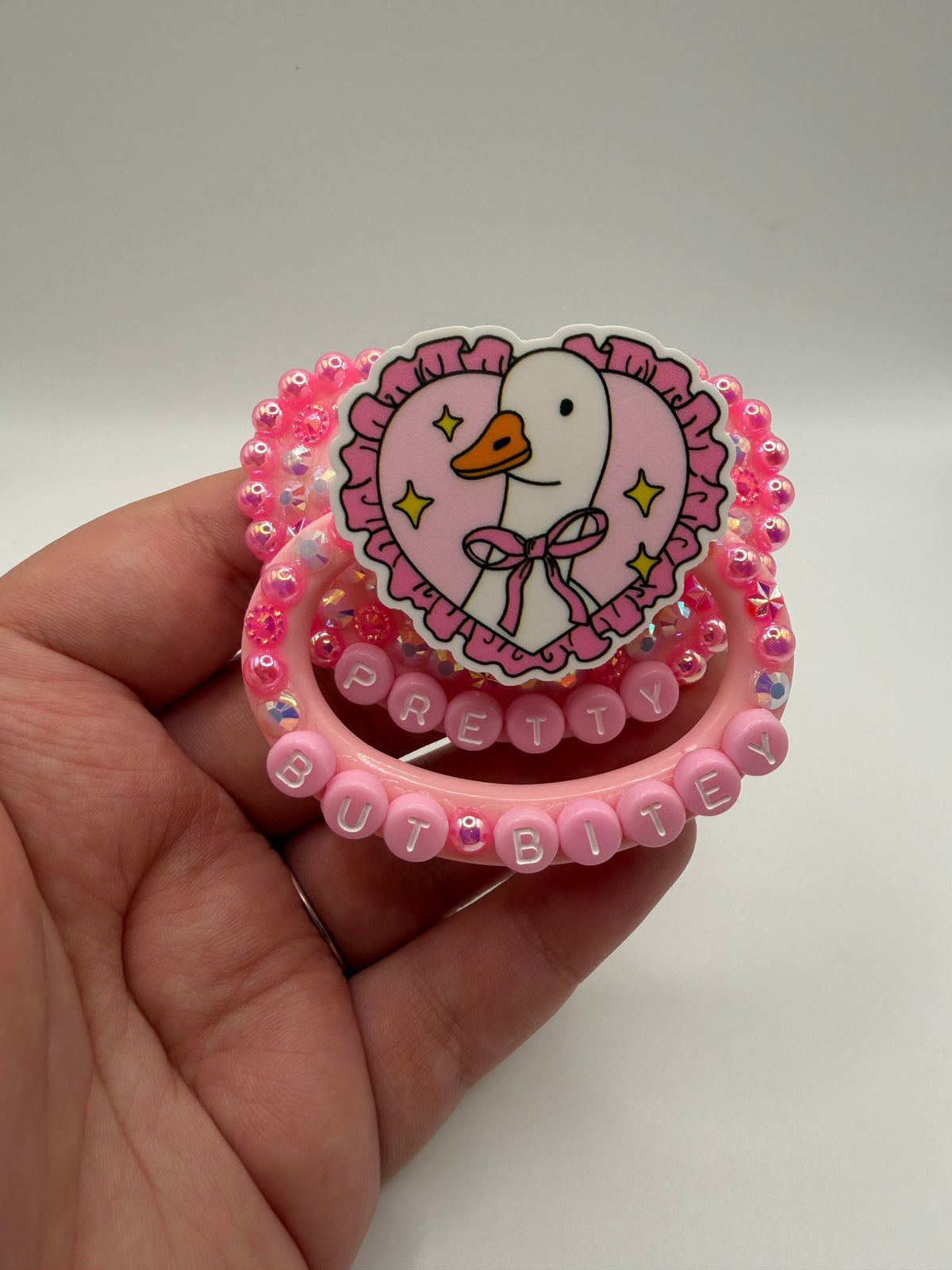 “Pretty But Bitey” Goose Full Deco