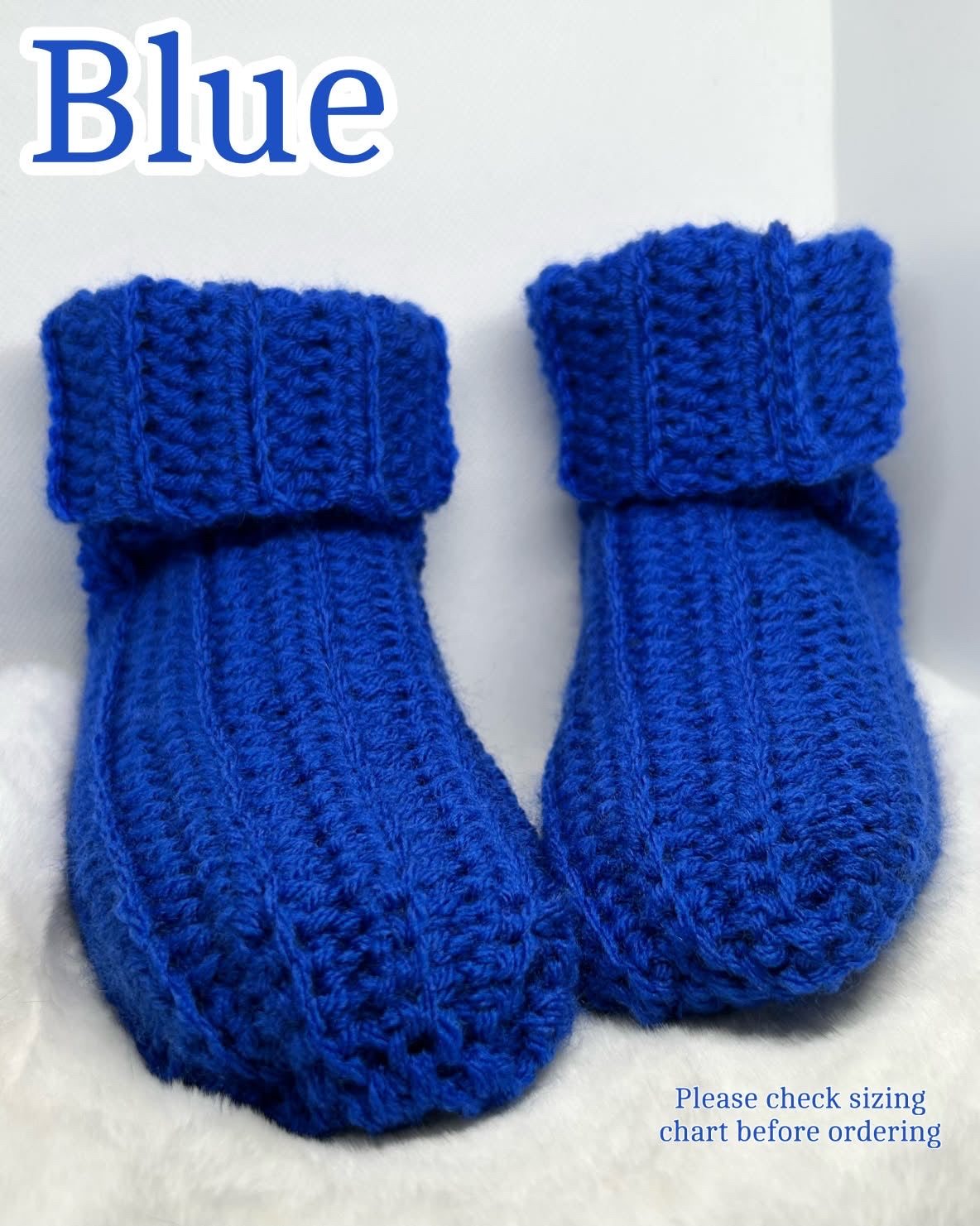 Adult Crochet Booties!