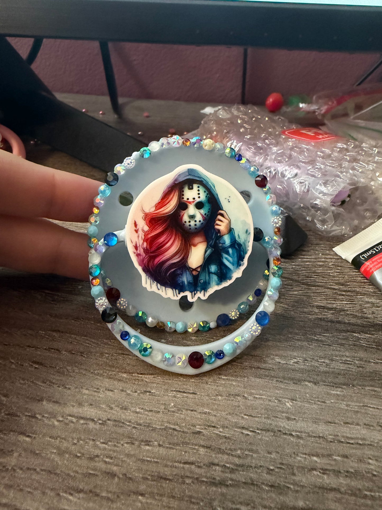 Horror Girl Simple Deco