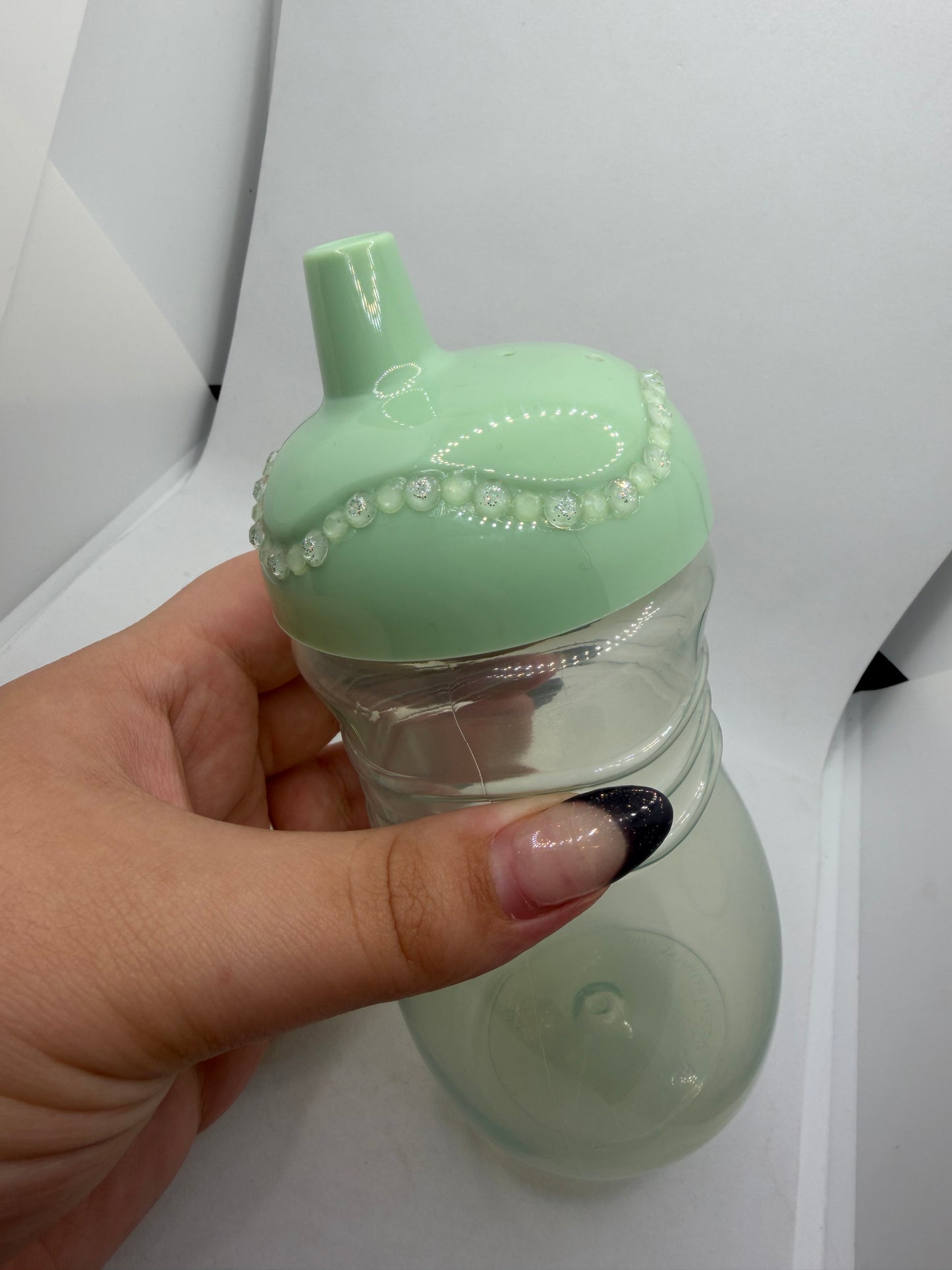 Glitter Nini Cups! (Glow in the dark Bedtime Cups with a sparkly twist ✨)